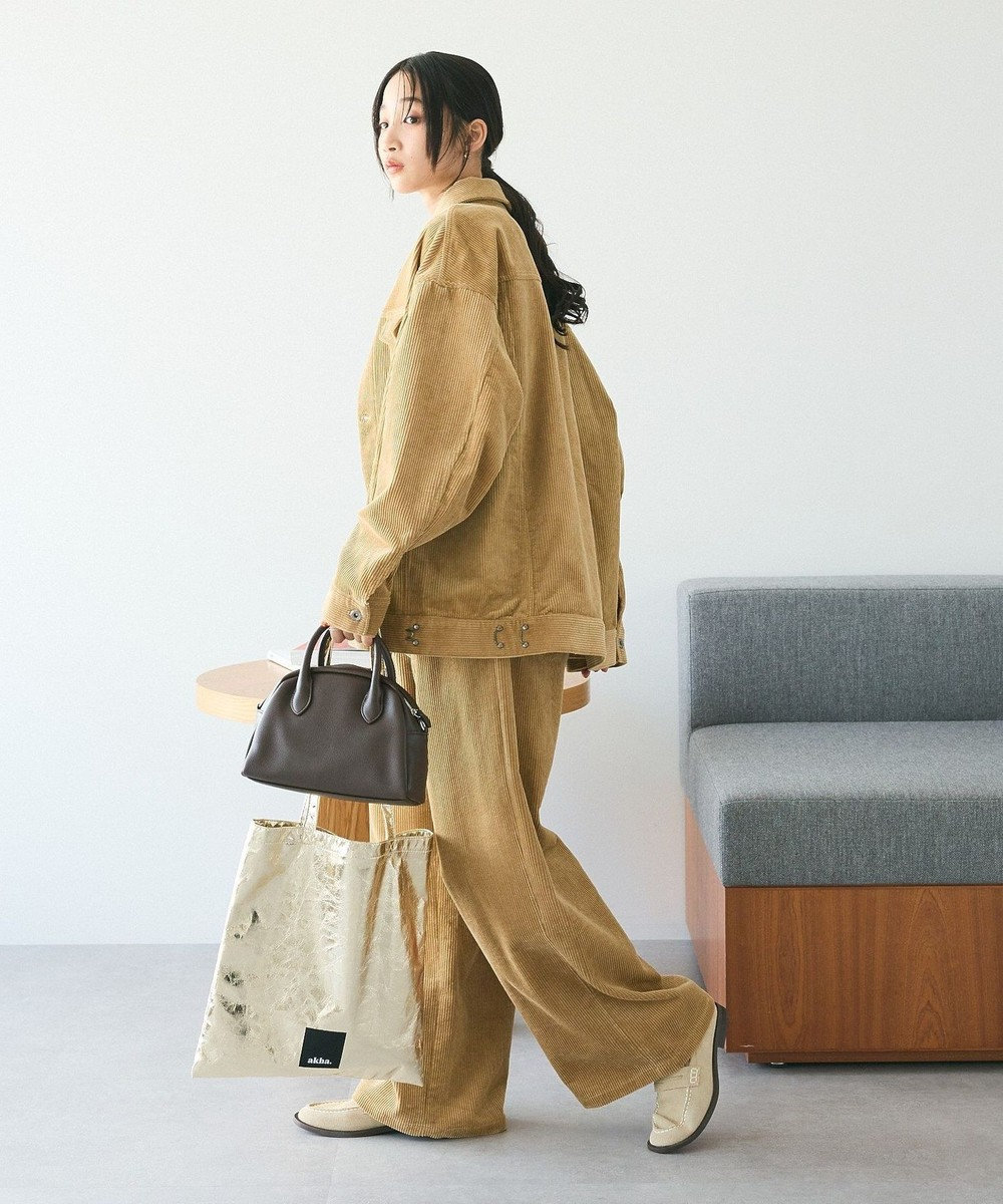 CRAFT STANDARD BOUTIQUE akha. メタリックトートバッグ 