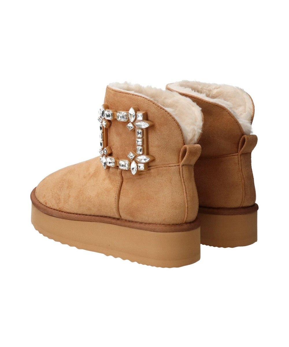 Bridget Birkin 【Bridget Birkin】バックルビジュームートンブーツ 