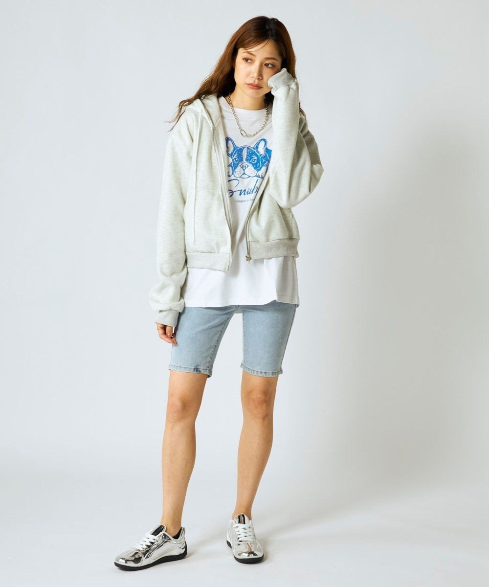 OP／FILA 【Ocean Pacific】かすれプリントTシャツ 