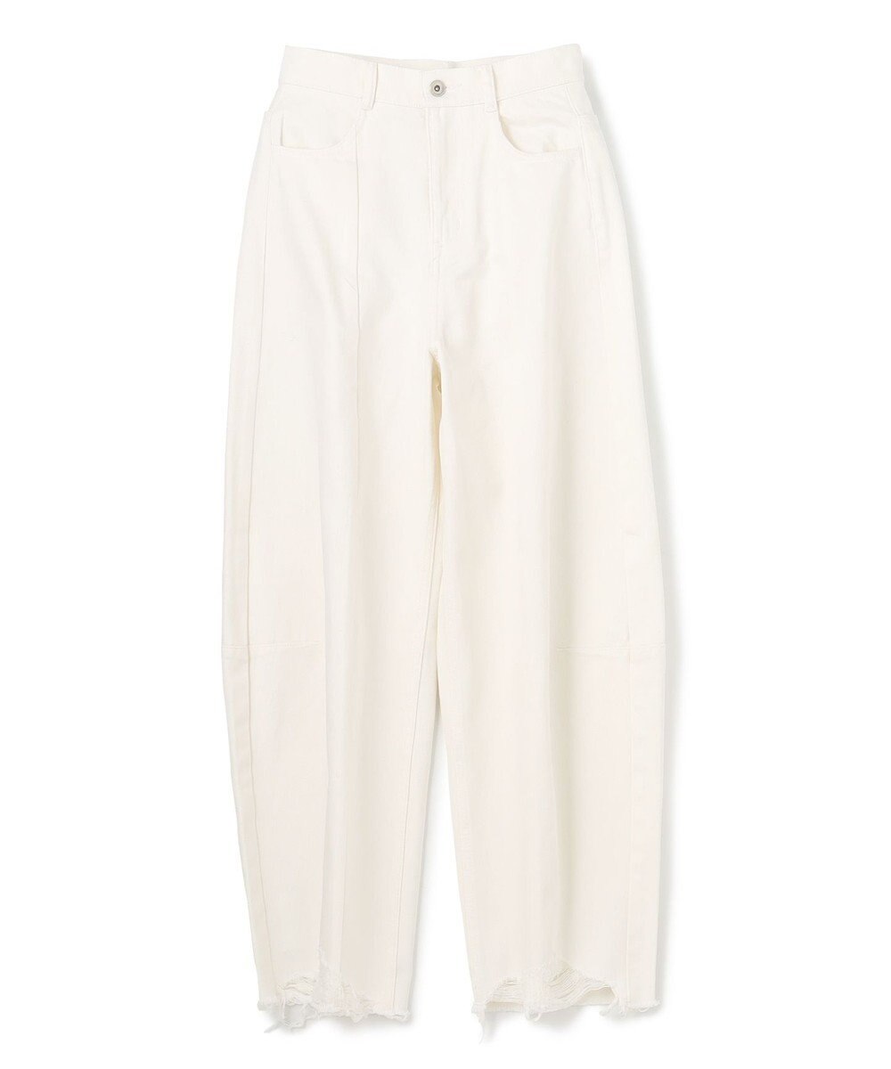 GRACE CONTINENTAL 切替ボリュームデニム 