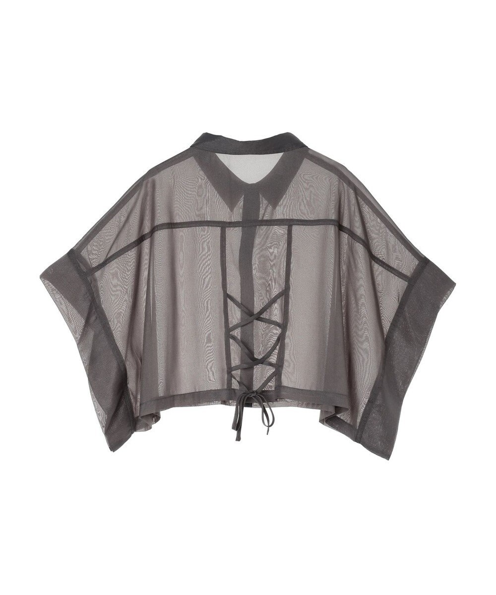 Green Parks ＥＧＯＩＳＴ　短丈シアーシャツ 