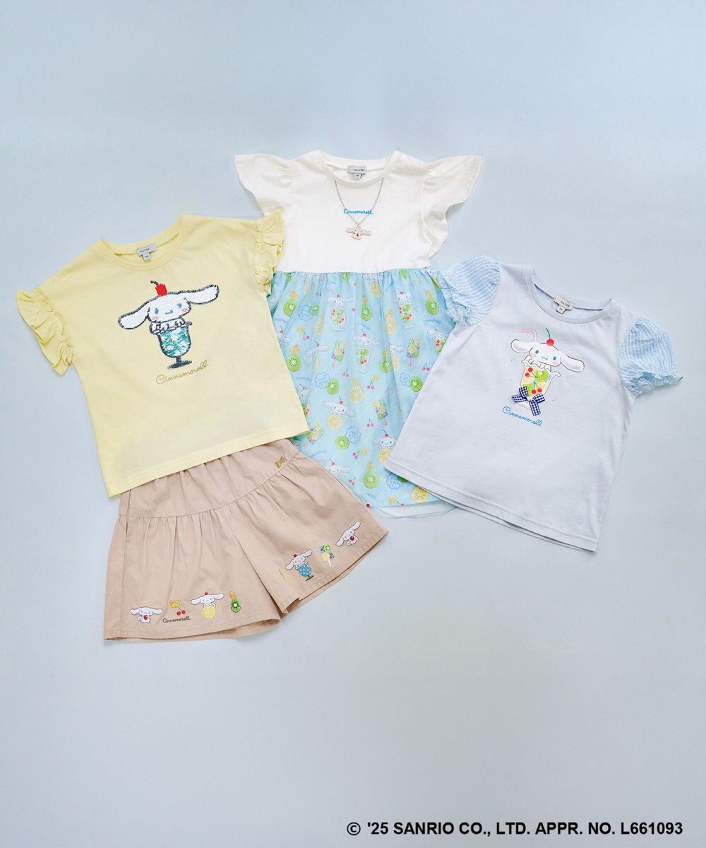 ANY KIDS 【any FAM ×サンリオキャラクターズ】パフスリーブ Tシャツ 