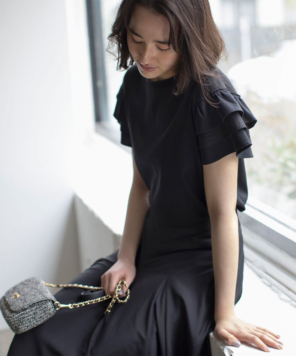 組曲 コットンポンチシア－スリーブ ブラウス 