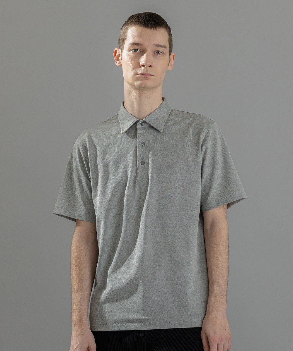 JOSEPH HOMME 新素材【ビジネスに使える】クリアコットンカノコ　ポロシャツ 