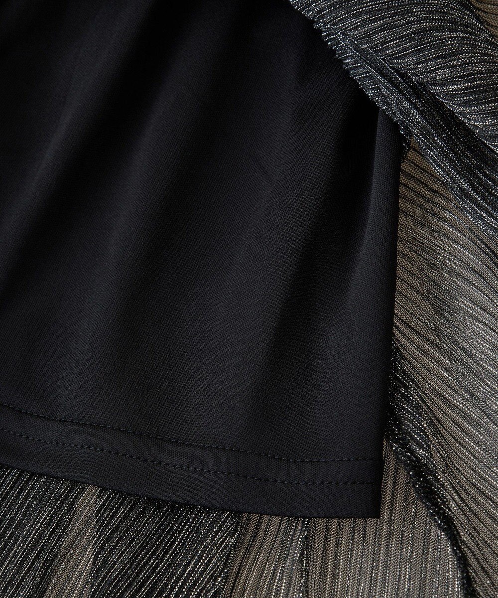 Green Parks ・ＥＬＥＮＣＡＲＥ　ＤＵＥ　ラメプリーツスカート 