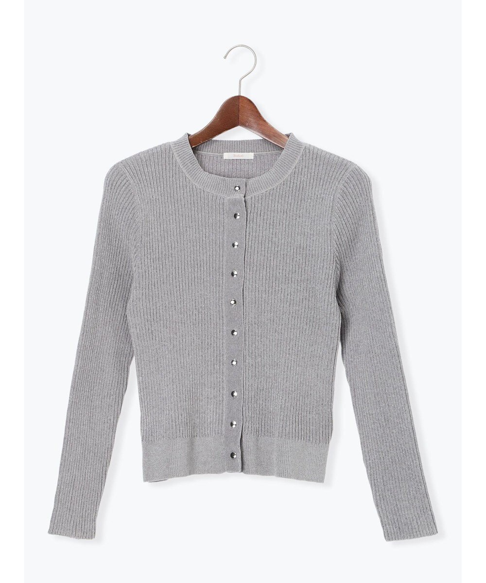 Te chichi モールリブカーディガン 