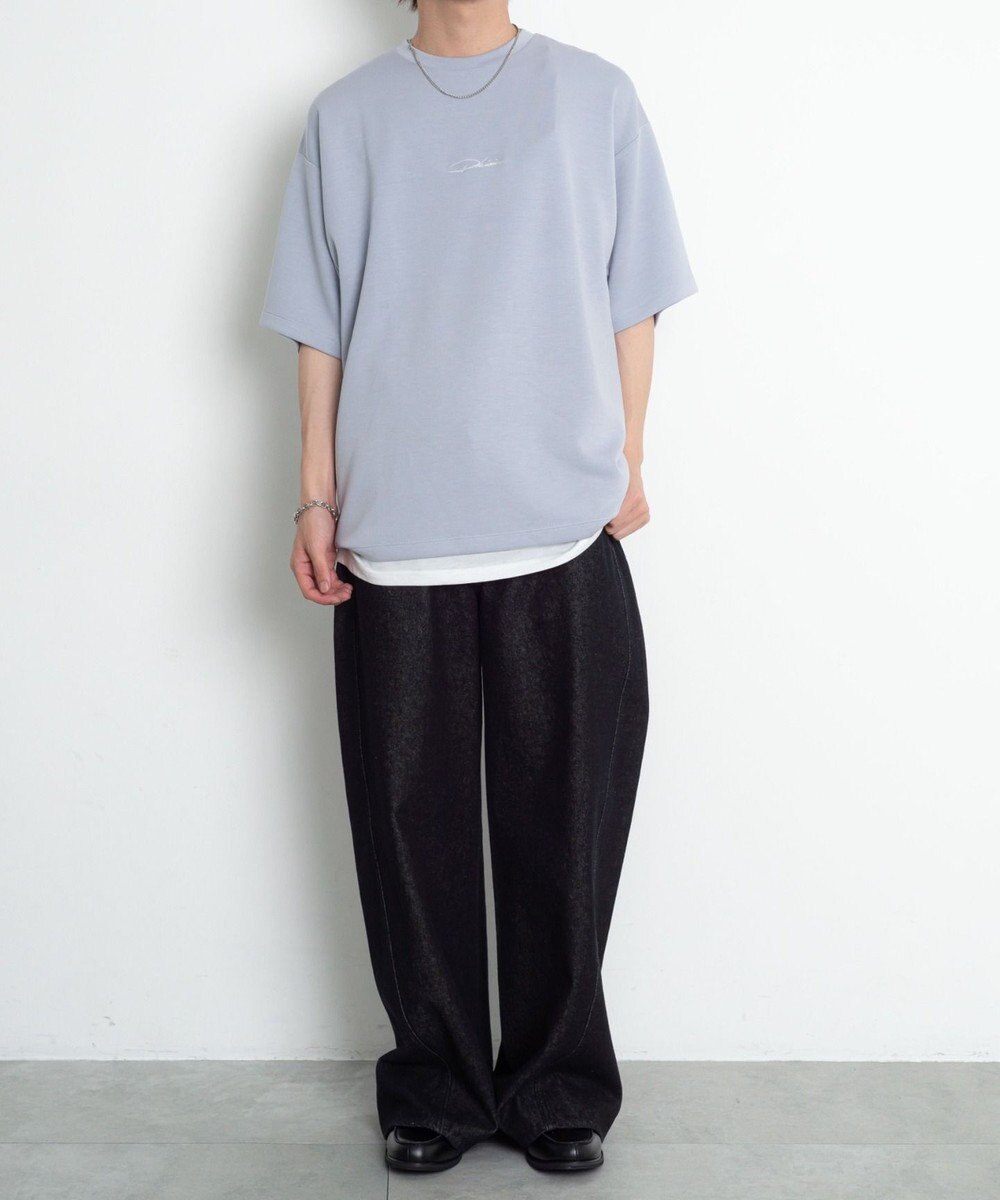 WEGO 【機能T】カラーステッチワンポイントT（SS） 