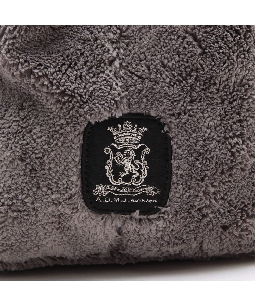 A.D.M.J. 【もこもこ】オスカー/コード刺しゅうキューブトート21cm(Dカン＋) 