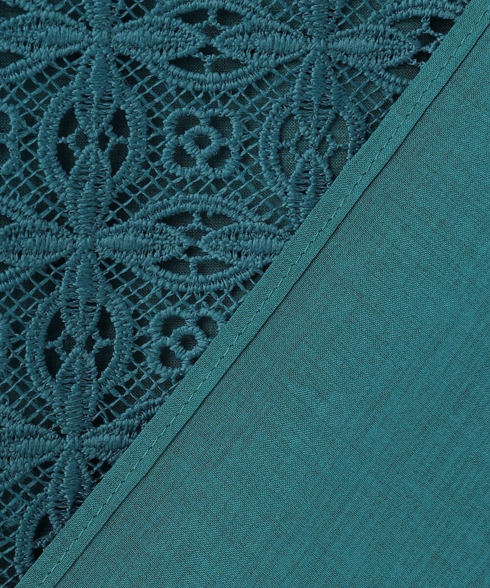 自由区 【カタログ掲載】ジオメトリックレース ブラウス 