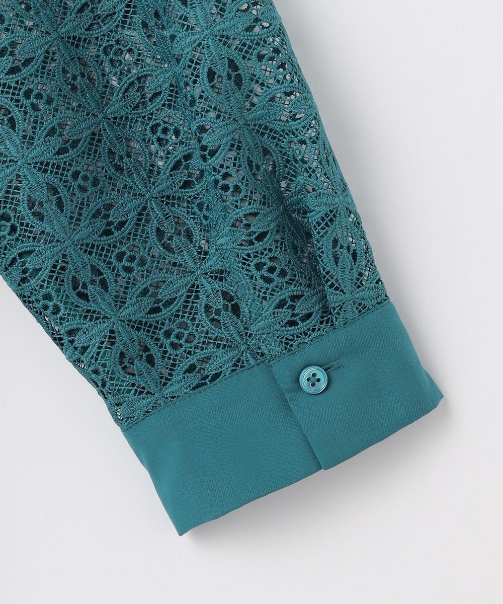 自由区 【カタログ掲載】ジオメトリックレース ブラウス 