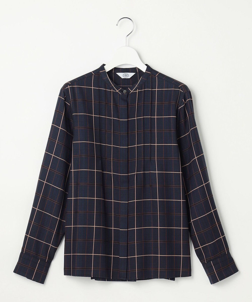 J.PRESS LADIES S サイロチェック ストライプ ブラウス 