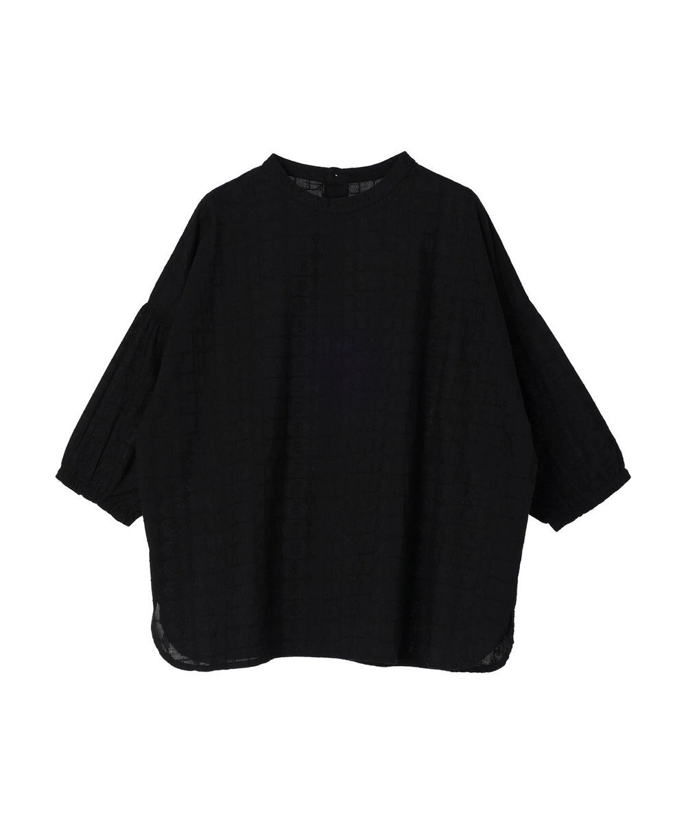 Green Parks Ｉ　ＳＥＴ２点　刺繍７分袖ブラウス＋タンクトップ 