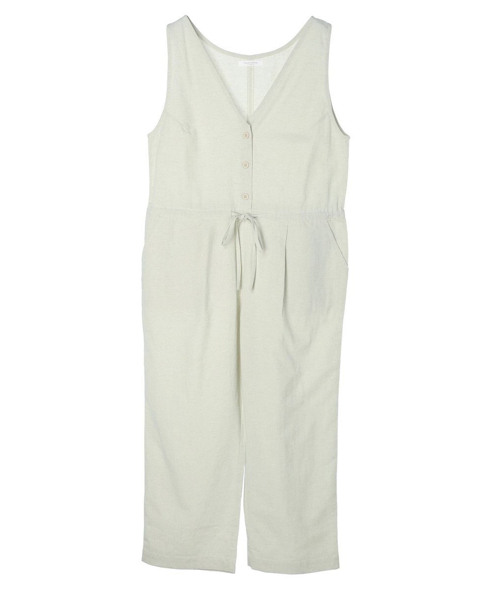 Green Parks インド 綿麻オールインワン 