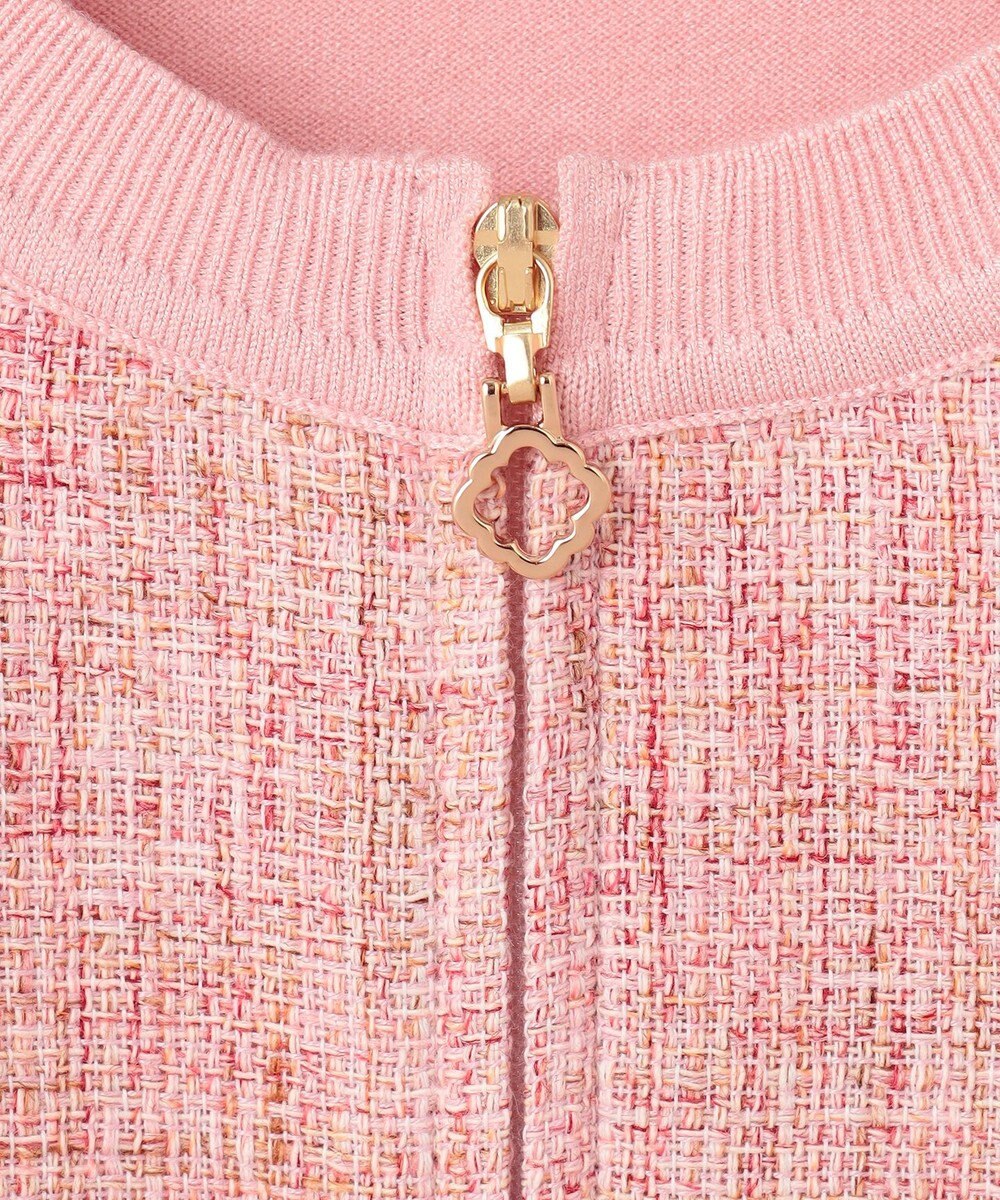 TOCCA 【洗える】PINK BASKET KNIT カーディガン 