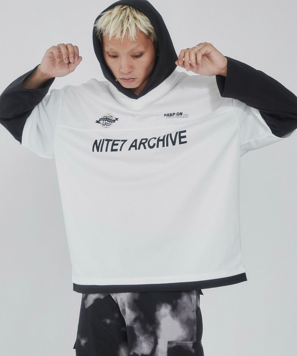 WEGO メッシュレイヤードTパーカー（LS） 