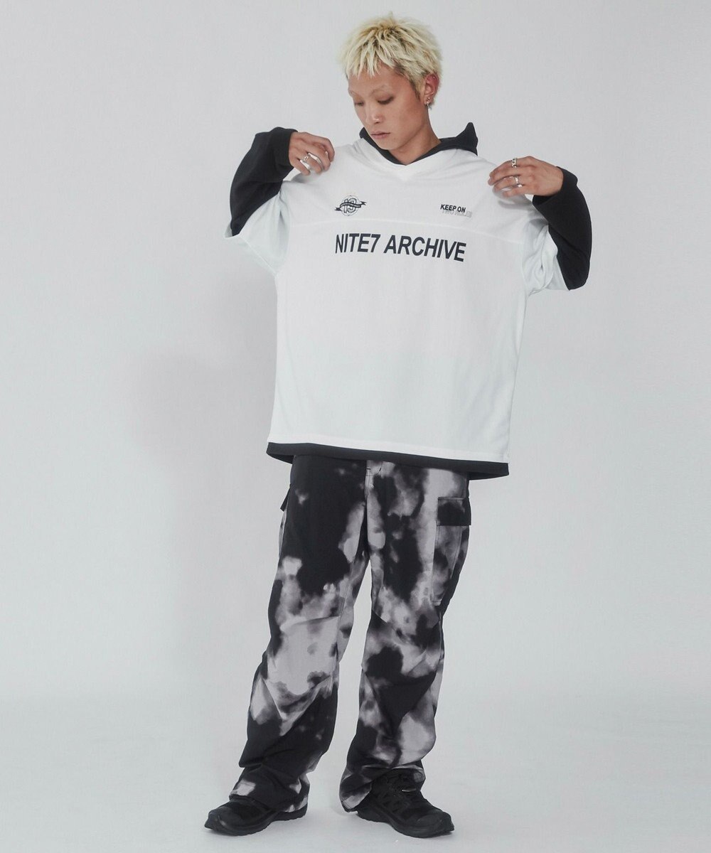 WEGO メッシュレイヤードTパーカー（LS） 