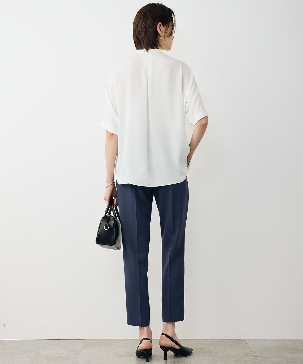 ICB L 【先行予約・WEB限定カラーあり】FluidBackSatin ドロストパンツ 