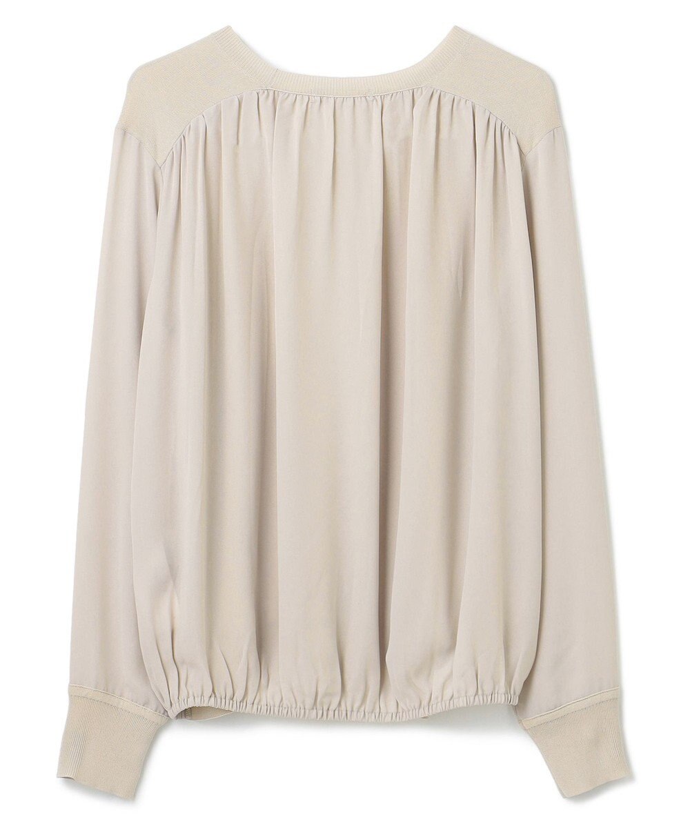 BEIGE， 【WEB限定・洗える】LECERF / ドッキングニットトップス 