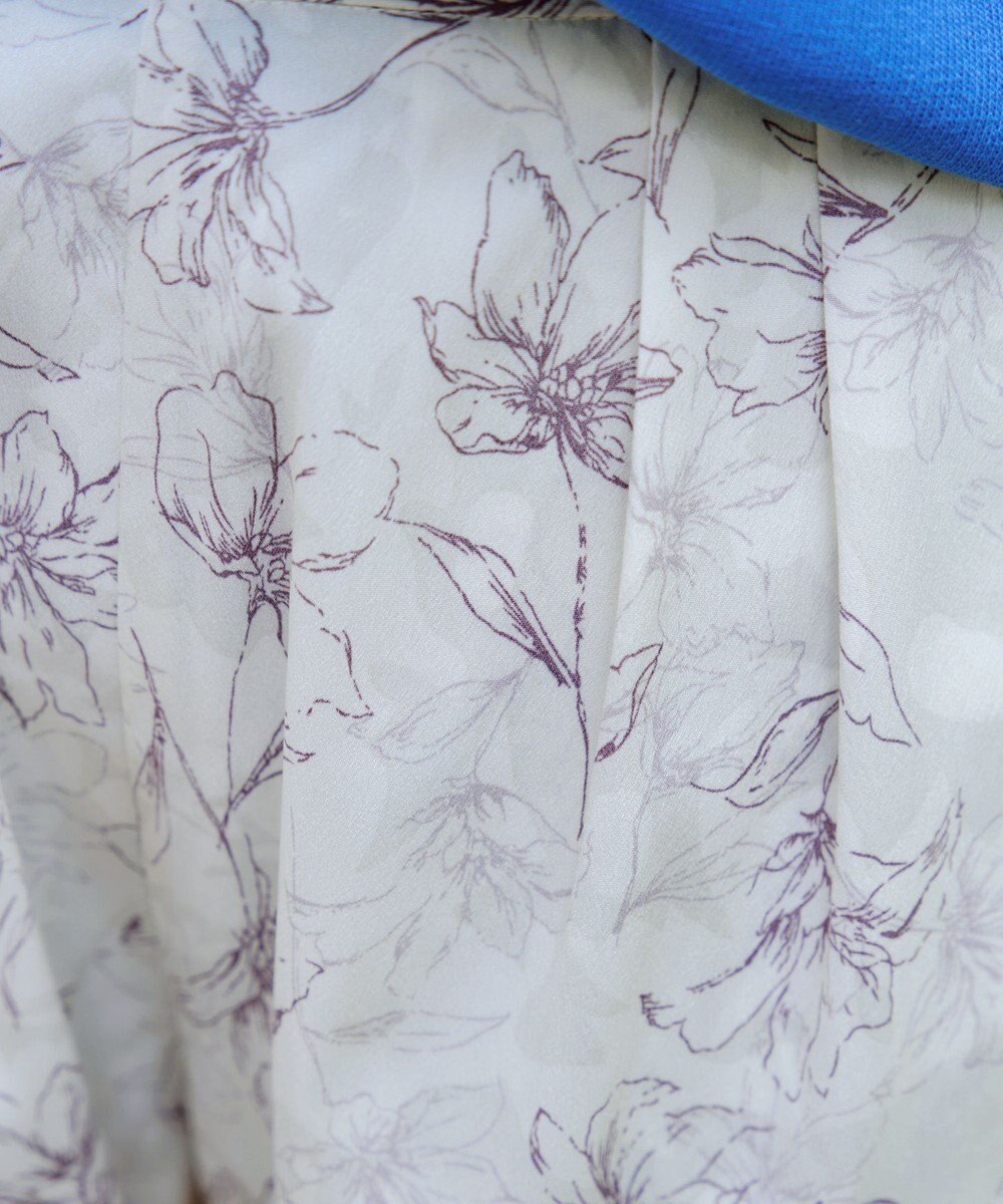 Tiaclasse 【洗える】アソートプリントワイドパンツ 