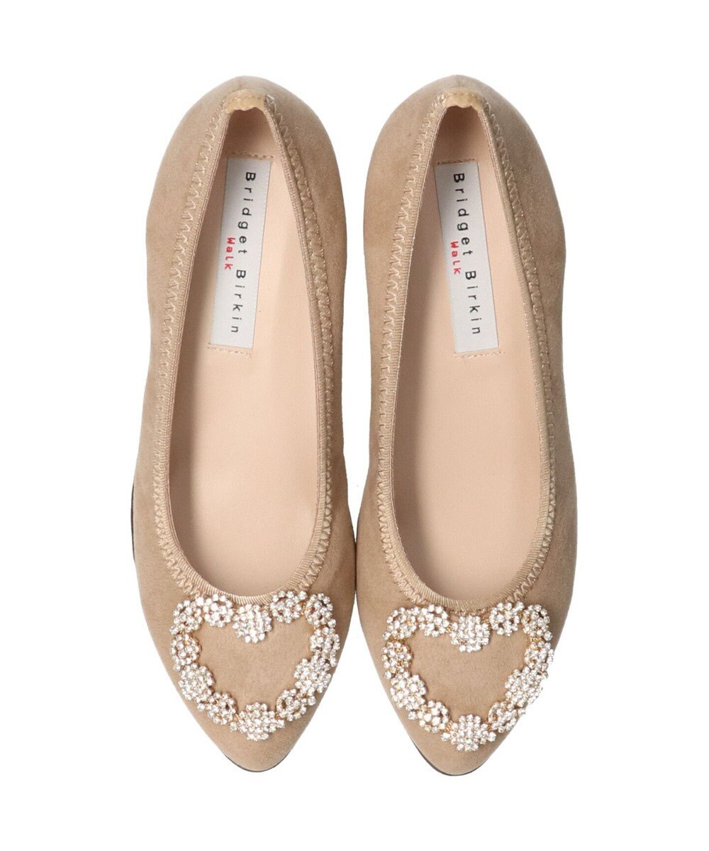 Bridget Birkin 【Bridget Birkin walk】ハートビジューウォーキングパンプス 