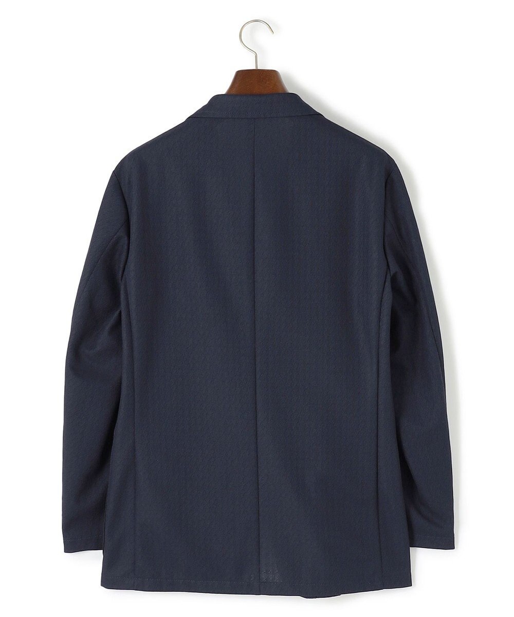 J.PRESS MEN シャツの軽快さ×ジャケットの上品さ【 盛夏対応 / 軽量 / 洗える / 高通気性】千鳥レース サマージャケット 