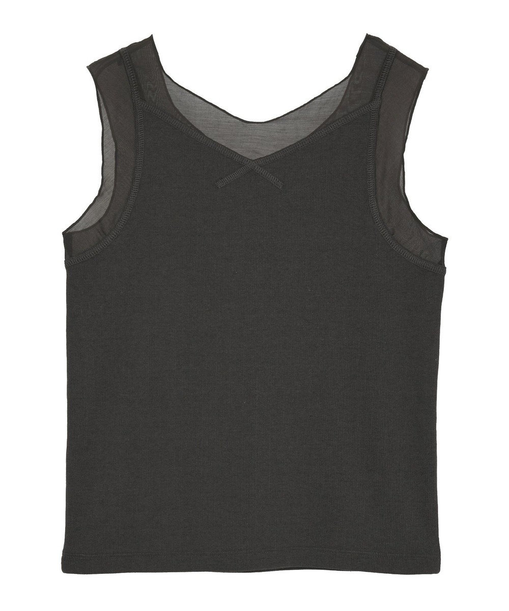 Green Parks ・ＳＵＧＡＲ　ＳＰＯＯＮ　シアー切替タンクトップⅡ 