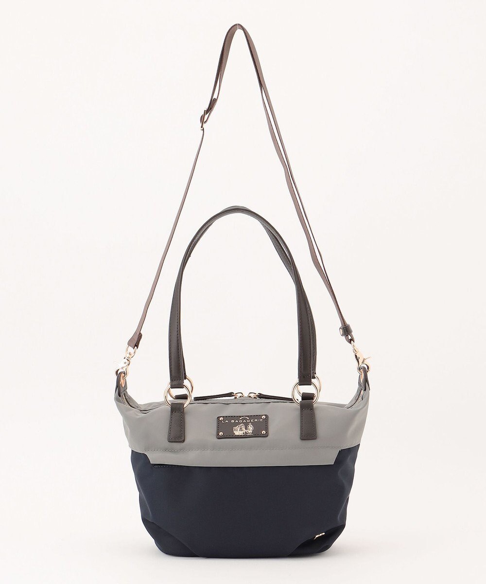 LA BAGAGERIE ウォータープルーフナイロン　2WAYハンドバッグ 