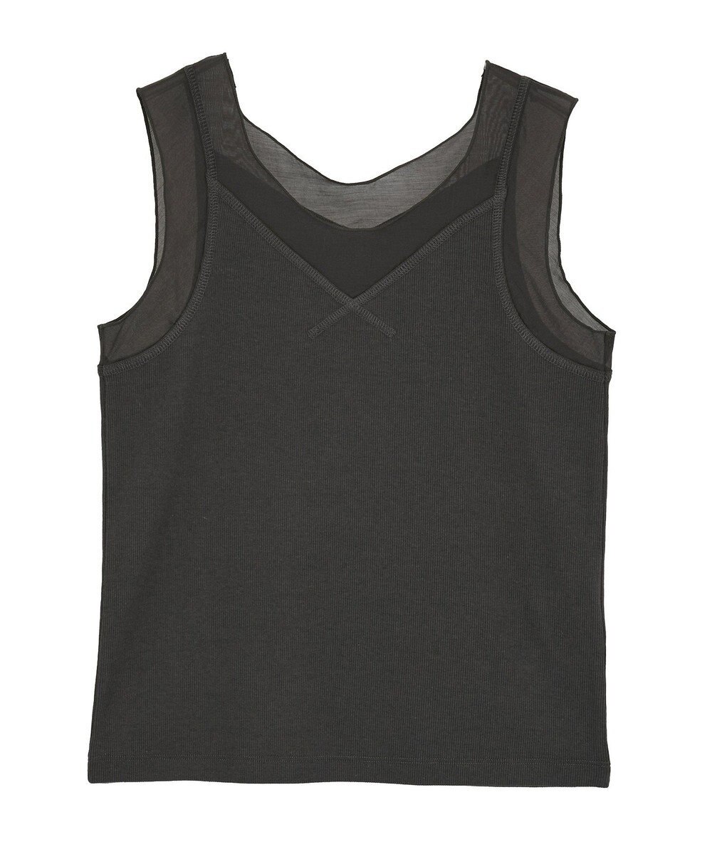 Green Parks ・ＳＵＧＡＲ　ＳＰＯＯＮ　シアー切替タンクトップⅡ 
