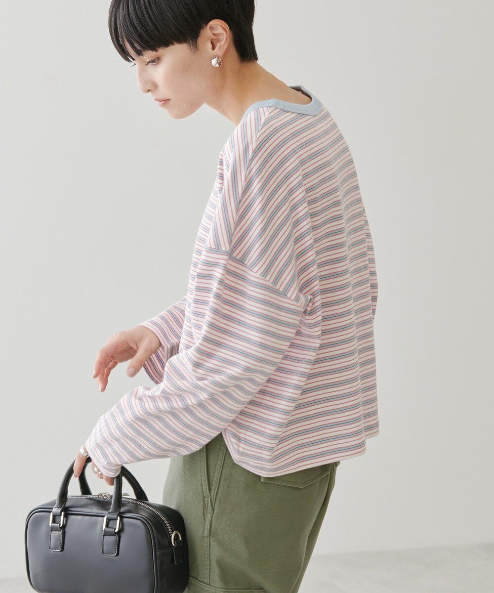 AMERICAN HOLIC マルチボーダーカットプルオーバー 