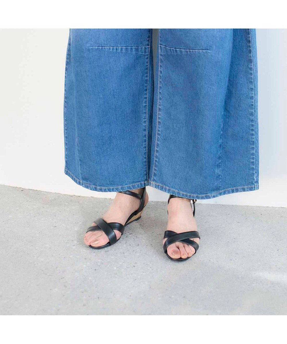 MODE ET JACOMO <noyau>ヒールクロスベルトサンダル 