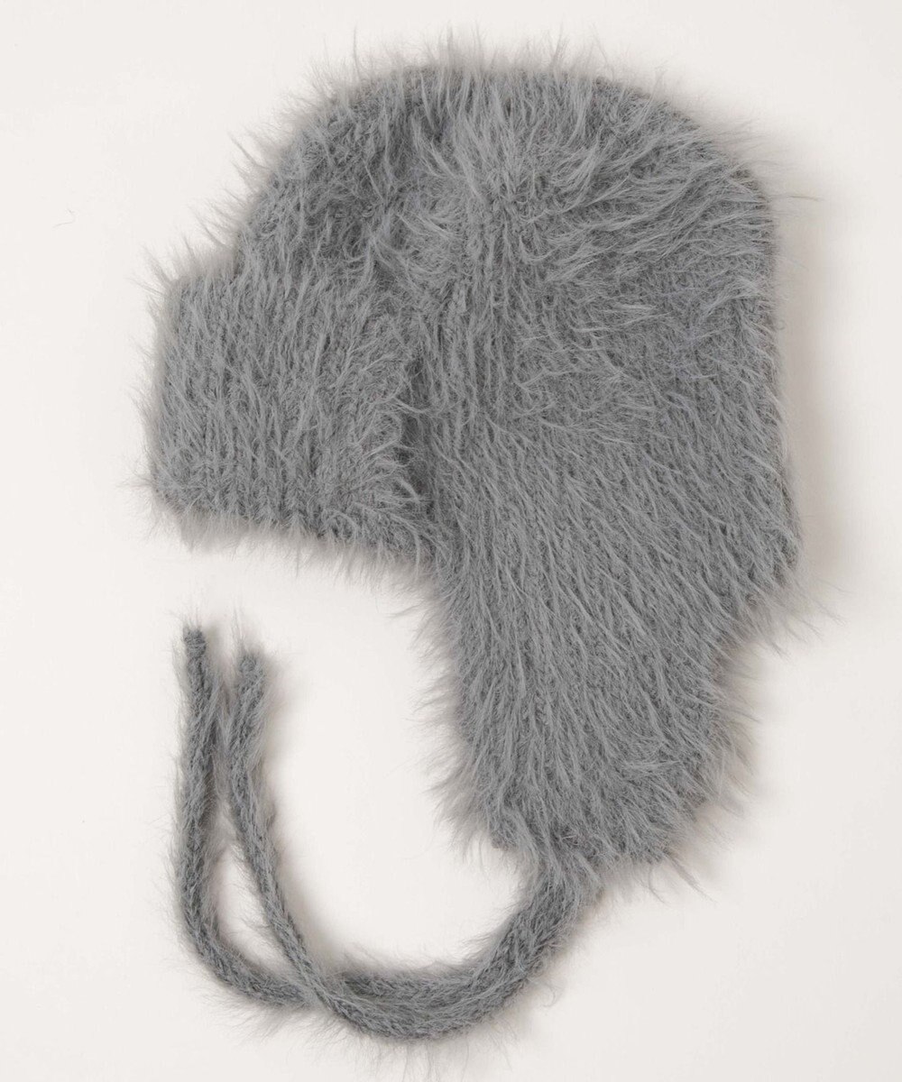 WEGO シャギーイヤーフラップニットキャップ 