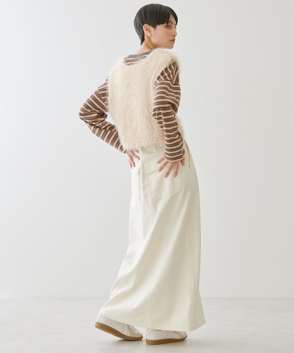 AMERICAN HOLIC マルチボーダーカットプルオーバー 