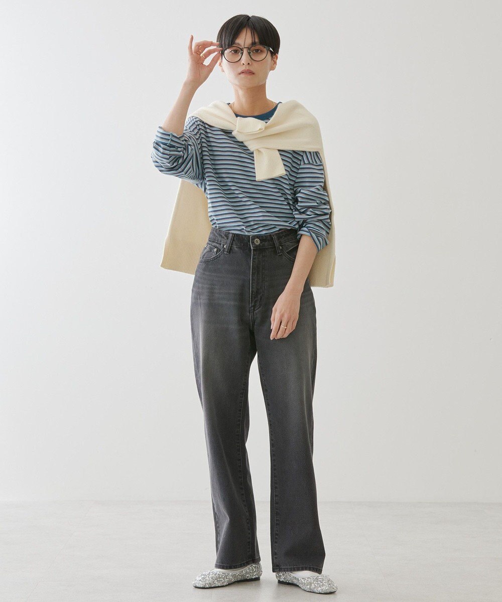 AMERICAN HOLIC マルチボーダーカットプルオーバー 