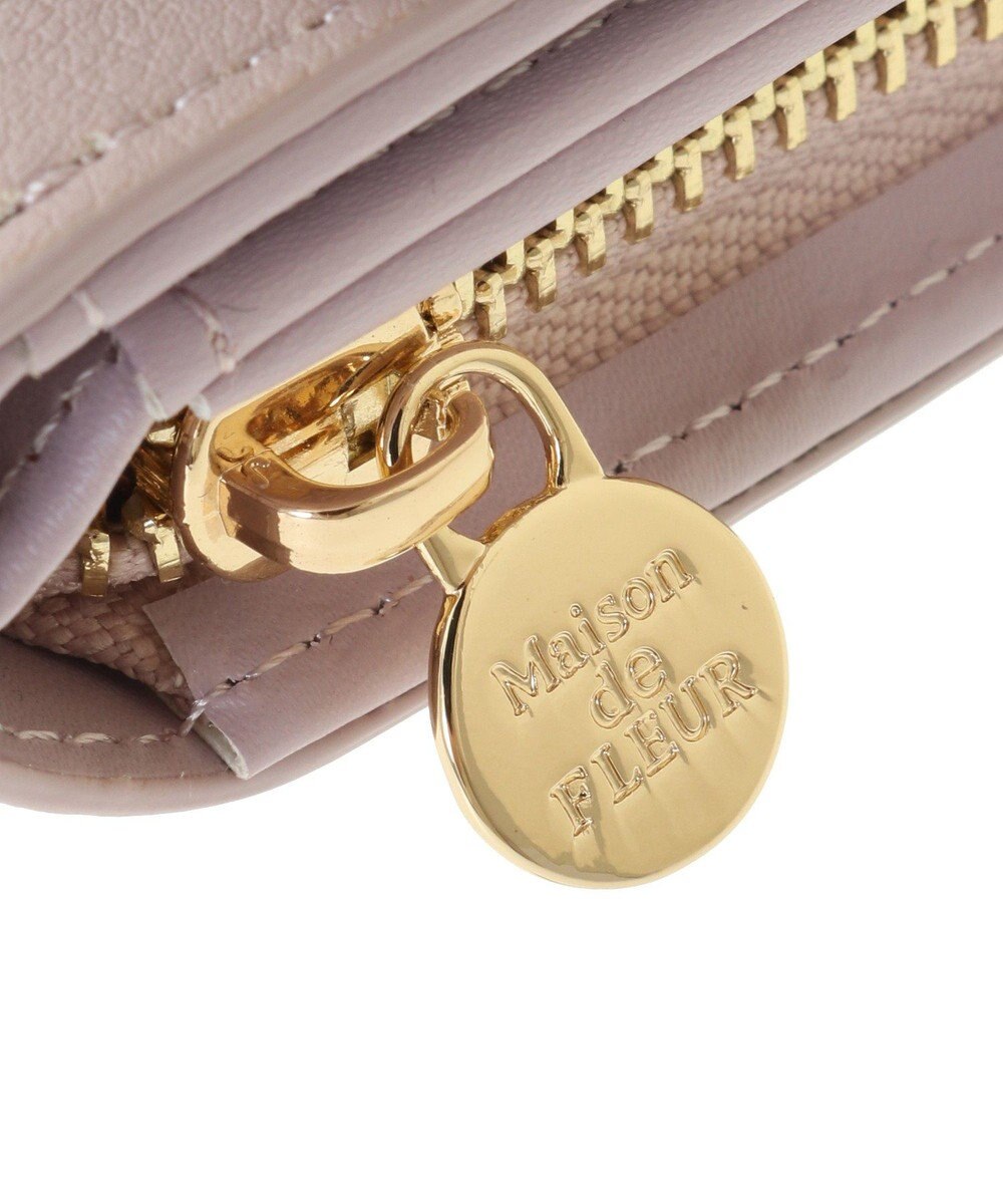 Maison de FLEUR EC限定ベルトリボンミニウォレット 