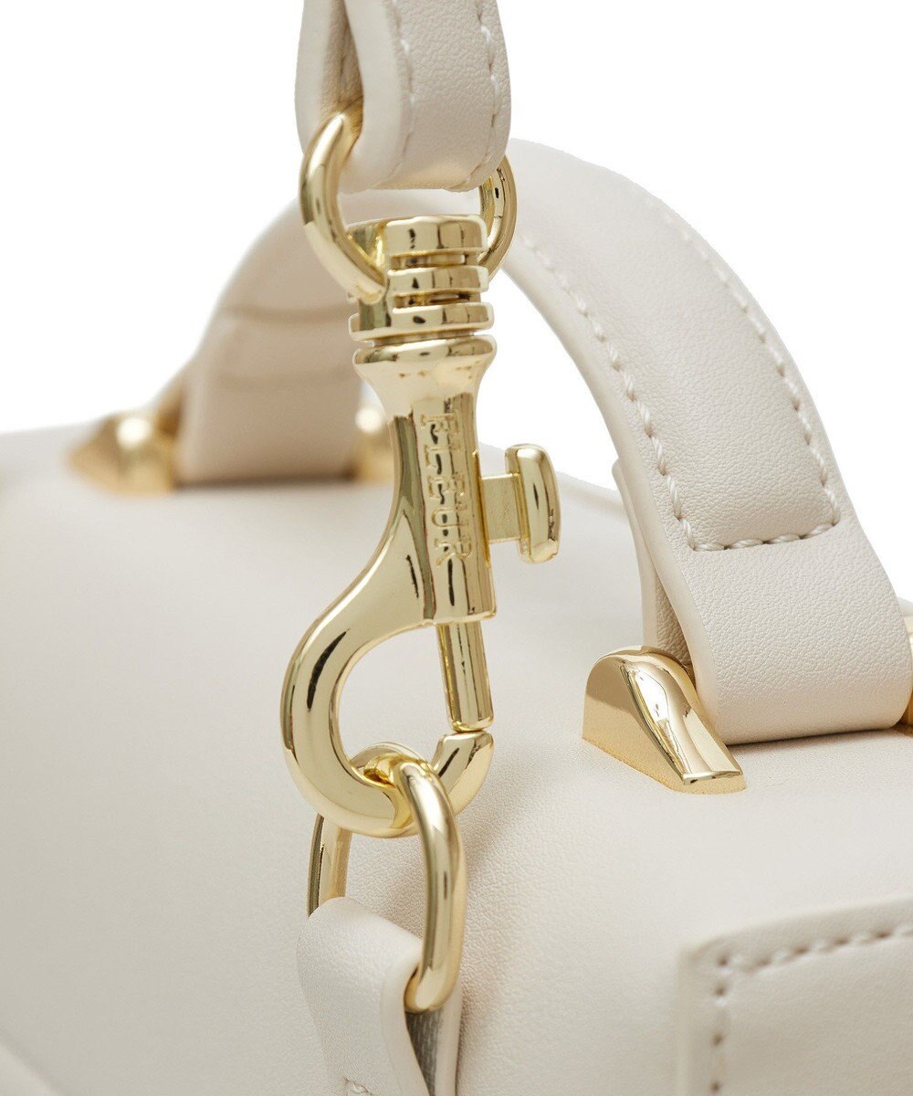 Maison de FLEUR EC限定フロントリボントップハンドルバッグ 