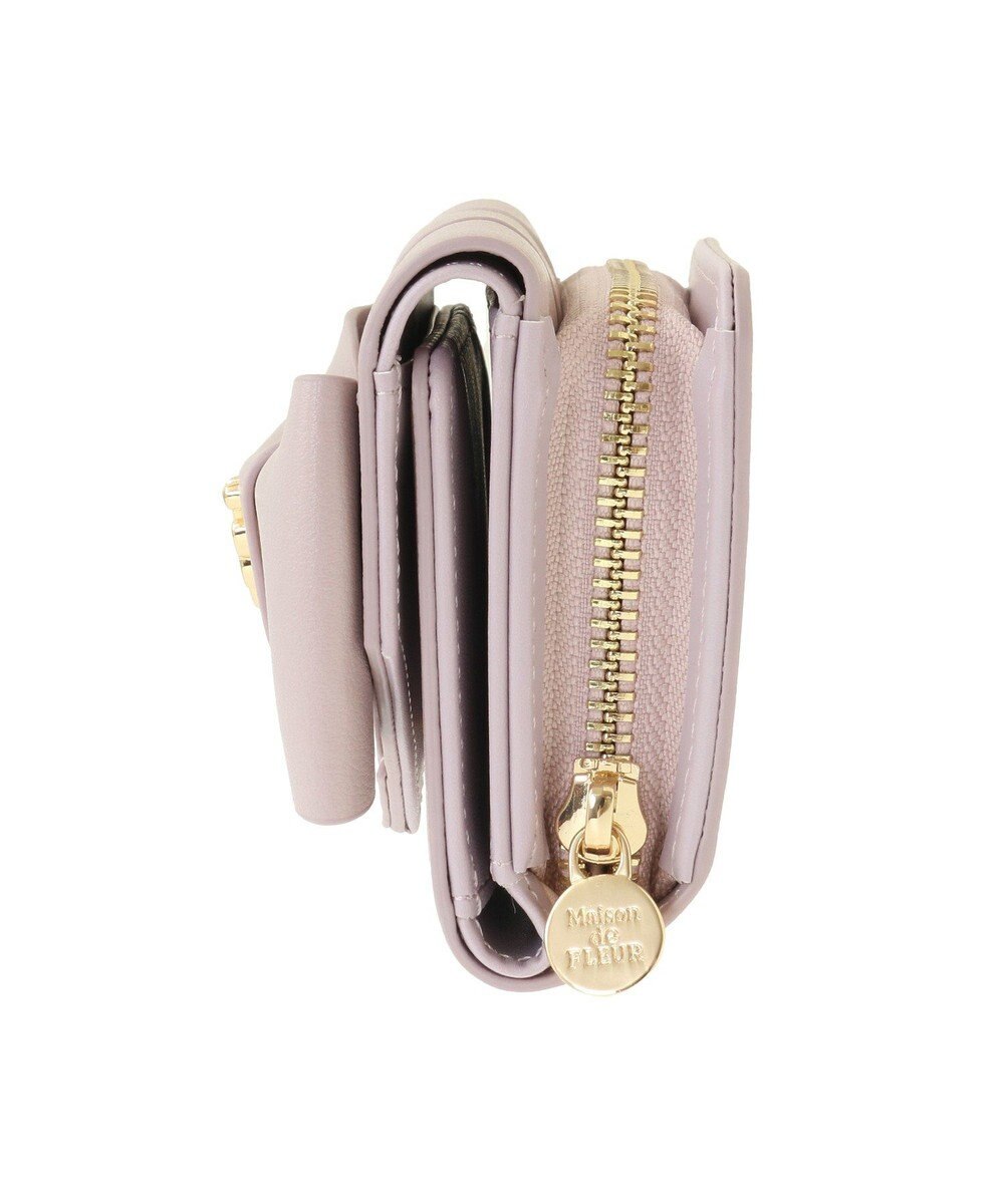 Maison de FLEUR EC限定ベルトリボンミニウォレット 
