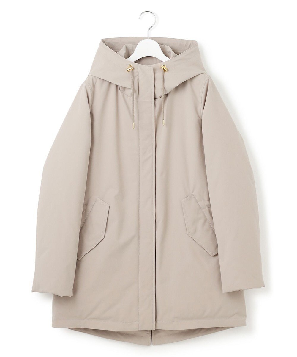 23区 L 【一部店舗限定/滝沢眞規子さん着用/撥水加工】ミリタリー フーデット ダウンコート 