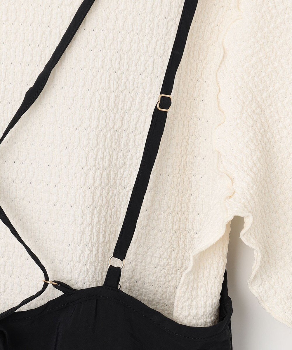 Feroux 【セットアイテム】シュリンクインナー × キャミワンピース 