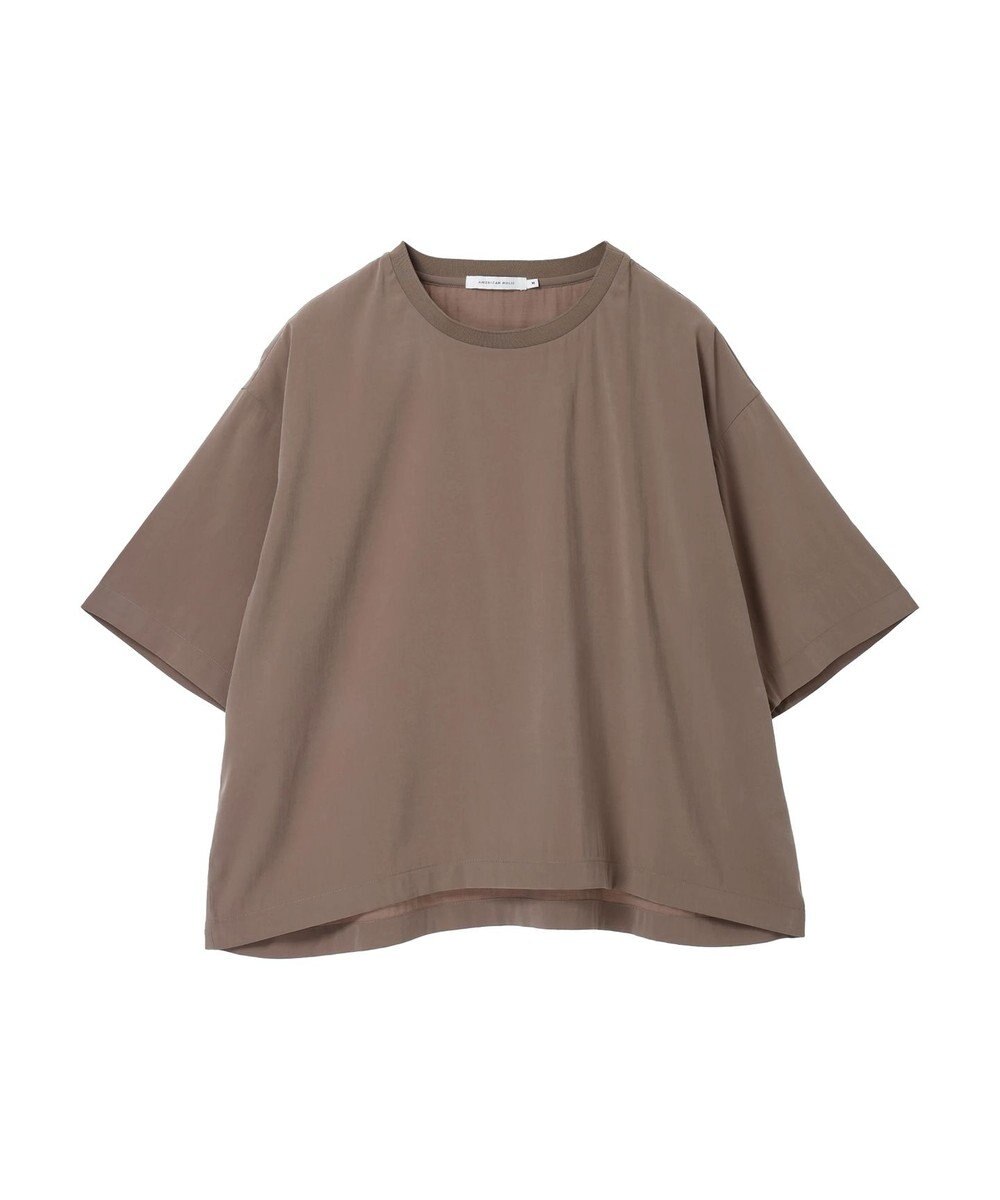 AMERICAN HOLIC 接触冷感　衿リブブラウソー 