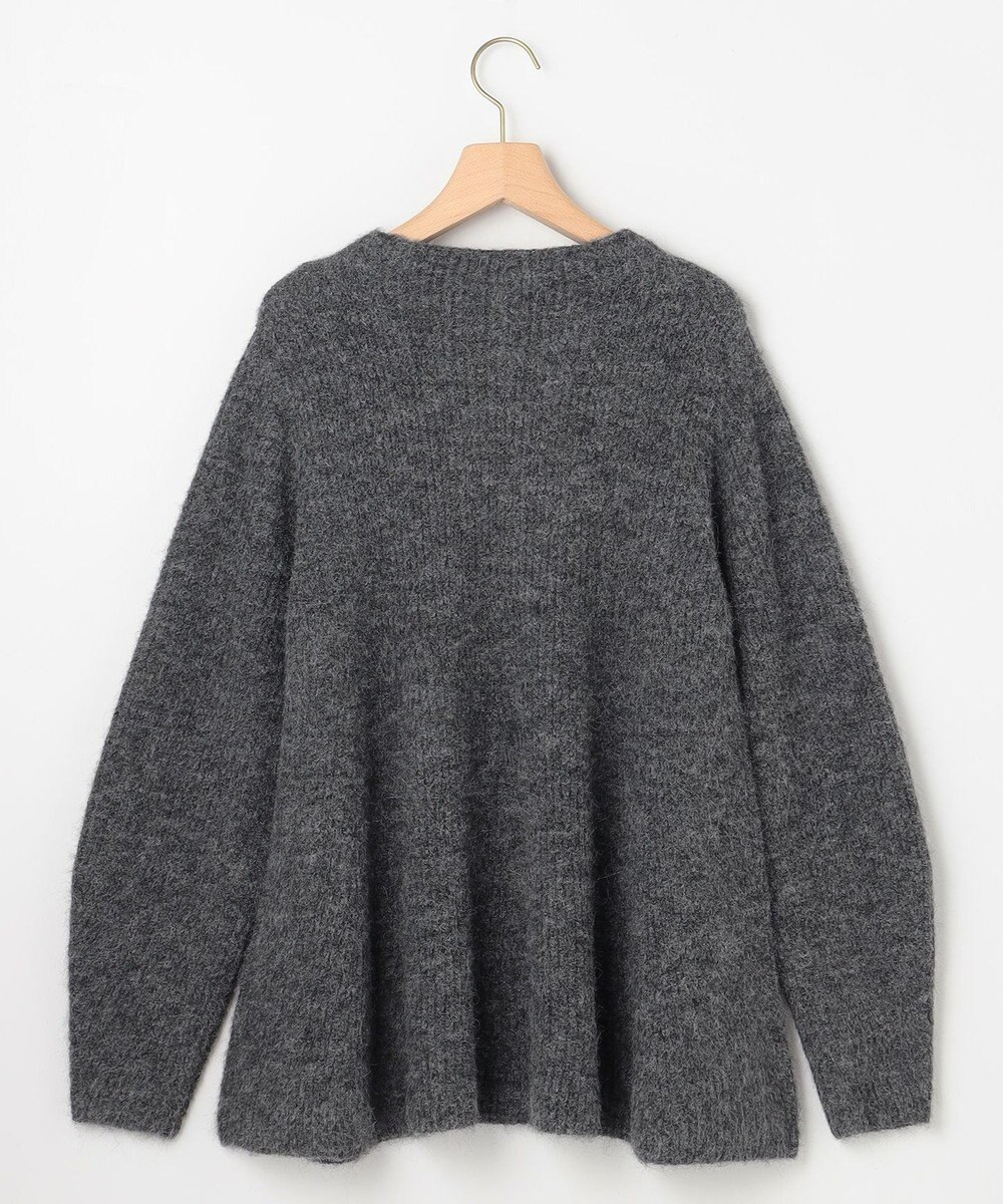 組曲 L へアリーヤーン フレア ニット 