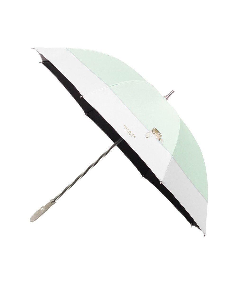 MOONBAT 【一級遮光/軽量】PAUL & JOE 晴雨兼用 日傘 長傘 スウィンギングヌネット 