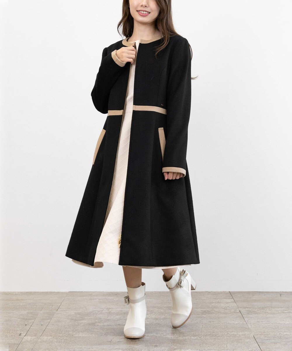 TOCCA MUSE ウールメルトンコート 