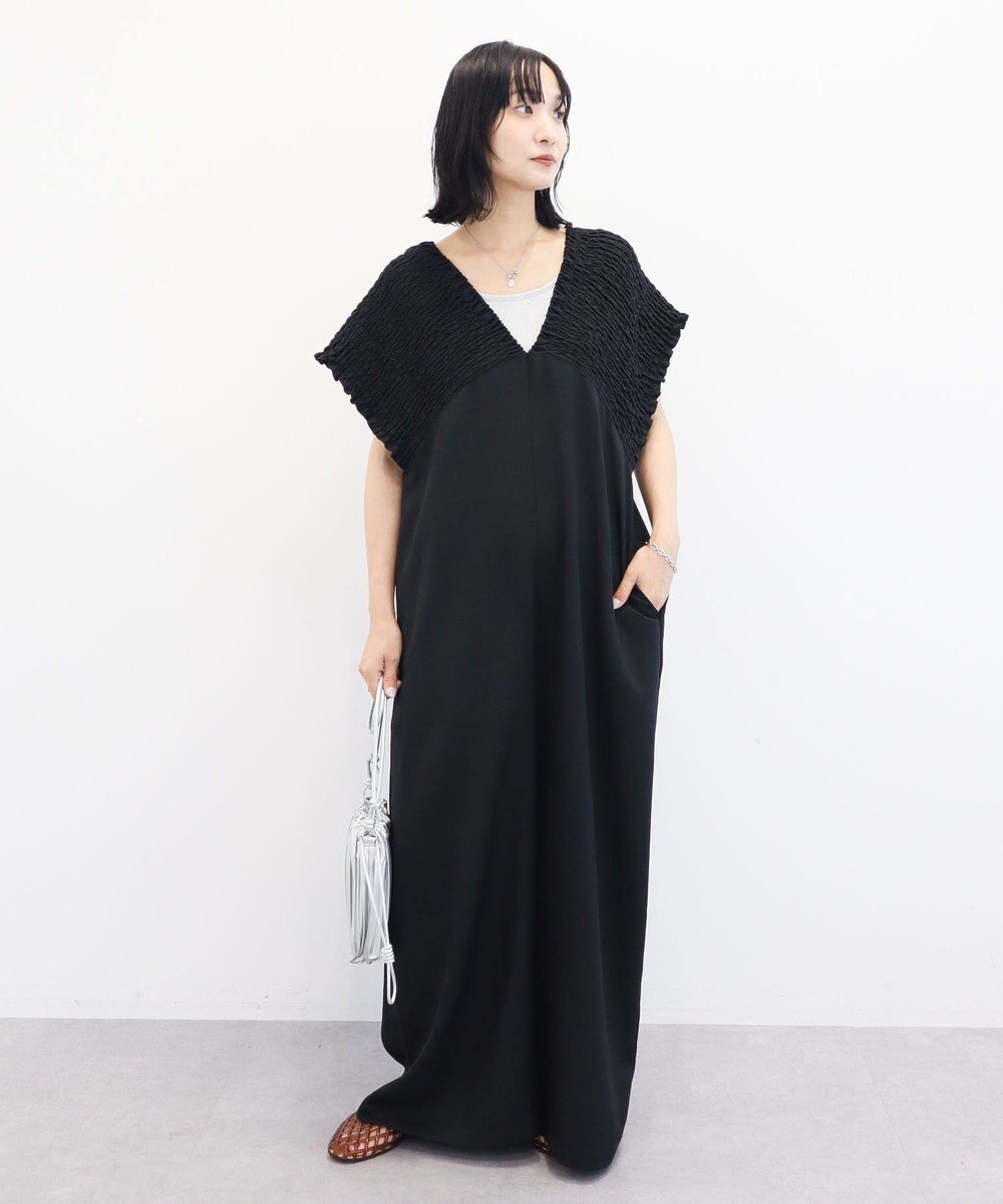 Green Parks シャーリングサロペット 