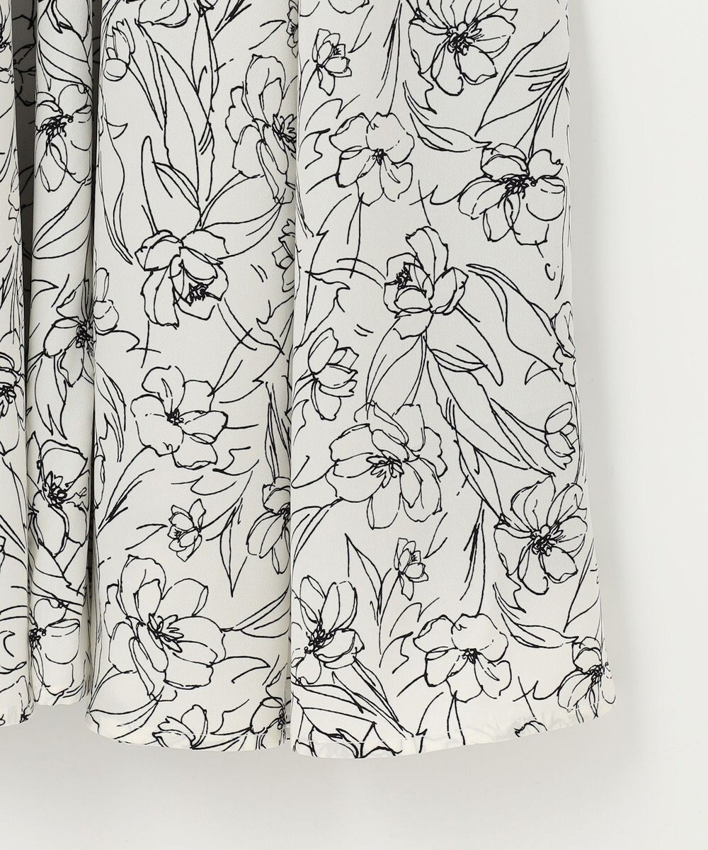 ANY SIS 【洗える】フラワープリントドッキング ワンピース 