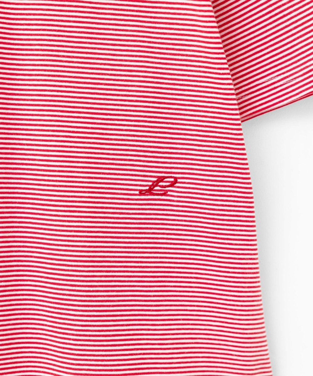 LENO THIN BORDER T-SHIRT / 細ボーダーTシャツ 《UNISEX》 