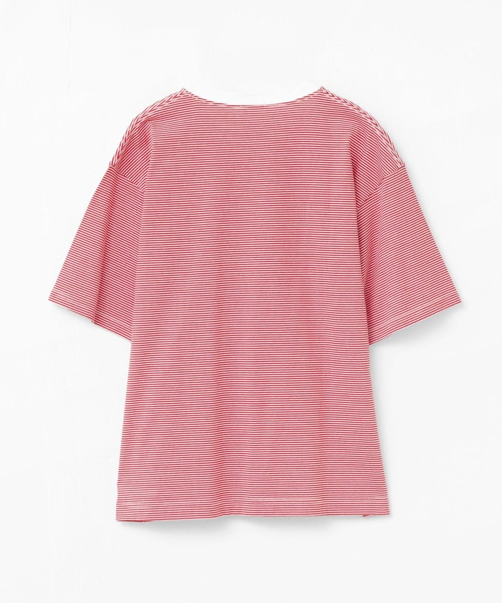 LENO THIN BORDER T-SHIRT / 細ボーダーTシャツ 《UNISEX》 
