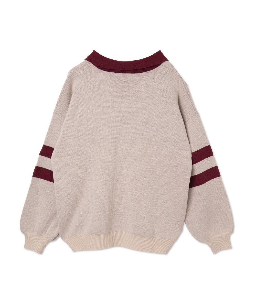 WEGO ナンバリングジャガードニット 