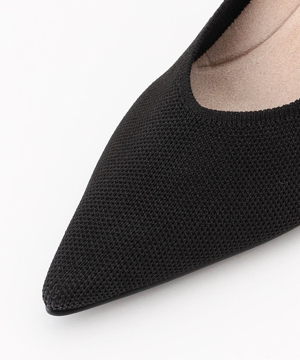 steppi 【洗える/撥水】ヒール ポインテッド パンプス 