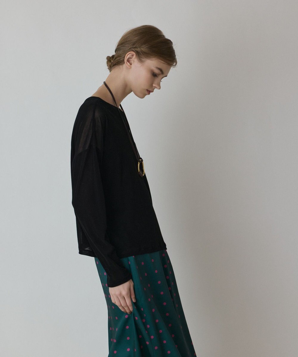 GRACE CONTINENTAL フロッキーオーバーカットトップ 