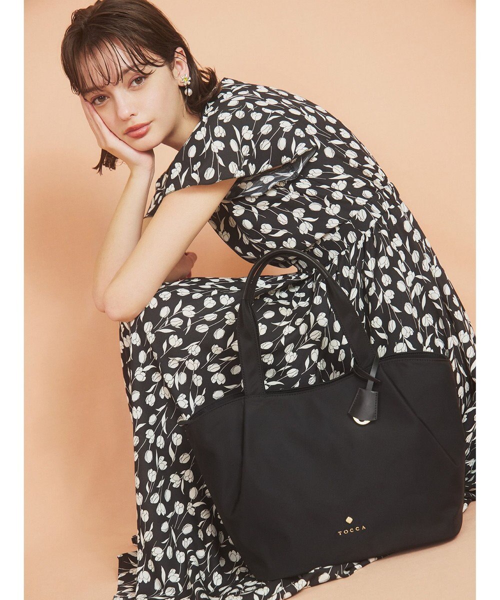 TOCCA 【撥水・A4サイズ対応】BLOOMING BUD NYLONBAG ナイロンバッグ 
